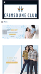 Mobile Screenshot of crimsouneclub.com